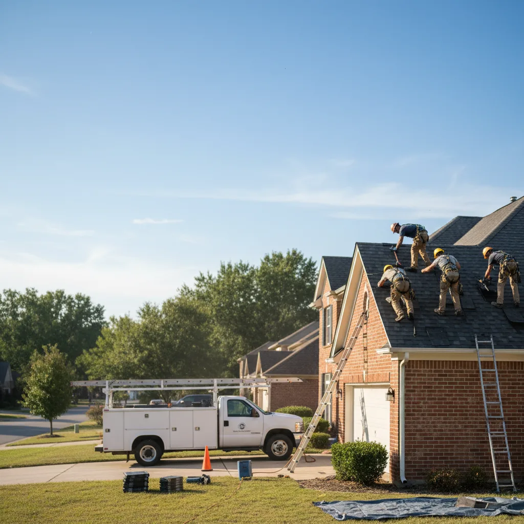 Roof Repair in Holly Springs